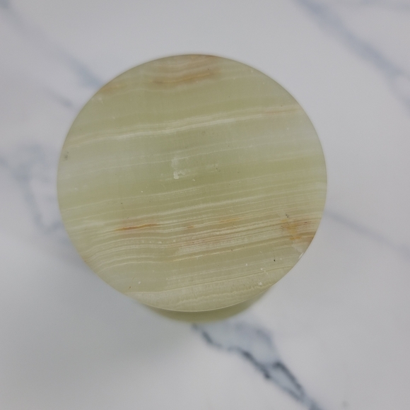 Natural Stone Goblet Chalise Wine Glass - Picture 7 of 11